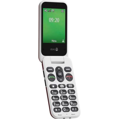 3. Doro Leva E22 7.11 cm (2.8") 127.8 g Red, White Functional phone
