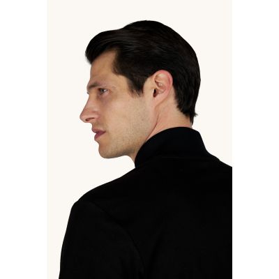 4. Paul&Shark men's cotton and lyocell zip-up sweatshirt, black (26411809-11)