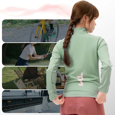 5. Rockbros YPW069 TVI M Women's Cycling Jacket - Green