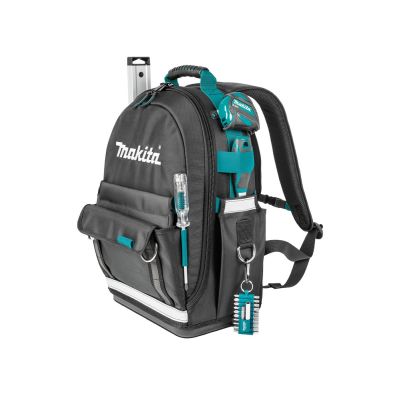 5. Makita E-15481 Backpack Black, Gray, Marine Plastic