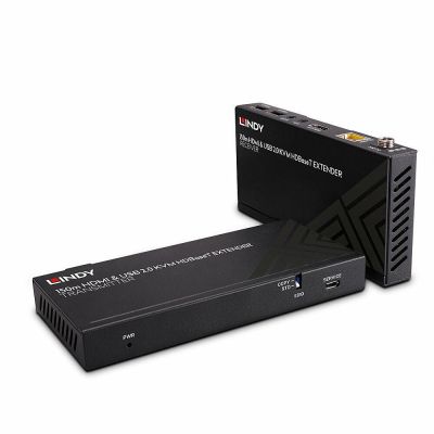 6. I/O EXTENDER HDMI 150M CAT6/4K60 IRHDBASET KVM LINDY