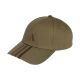 adidas 3-Stripes New Logo Baseball Cap Olive KE5878