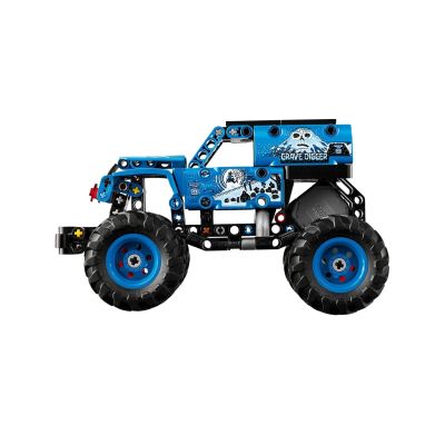 5. LEGO Technic 42219 Monster Jam Grave Digger Fire and Ice