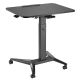 21. MACLEAN MOBILE DESK LAPTOP TABLE BLACK MC-453B