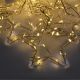 7. CHRISTMAS TREE LIGHTS LIGHT CURTAIN 120x120 CM 235LED WARM WHITE STARS