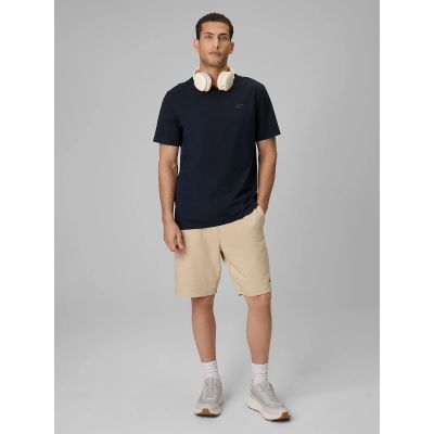 3. Men's regular plain T-shirt 4F 4FRSS26TTSHM4087-31S