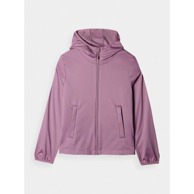8. Windproof softshell jacket with neodry 5000 membrane for girls 4F Junior 4FJWAW24TSOFF261-54S