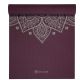 9. Gaiam Midnight Plum Sundial Flower Yoga Mat 5mm 65734