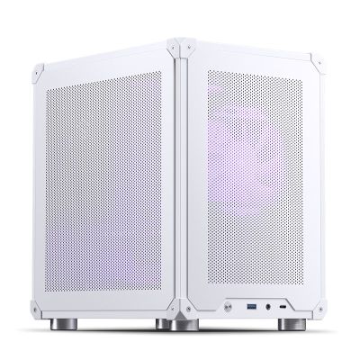 7. Jonsbo C6 Micro-ATX Computer Case - White