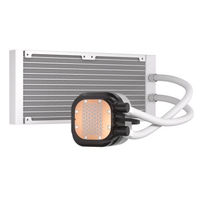 7. Corsair NAUTILUS 240 RS ARGB Liquid Processor All-in-One Liquid Cooler White 1 pc.
