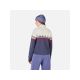 3. ROSSIGNOL W PATTERNED TN SWEATER blue women's sweater