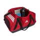 4. adidas Tiro Duffle Large Sports Bag with Bottom Compartment, Red JY7950