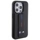 5. BMW Grip Stand Smooth & Carbon case for iPhone 15 Pro - black