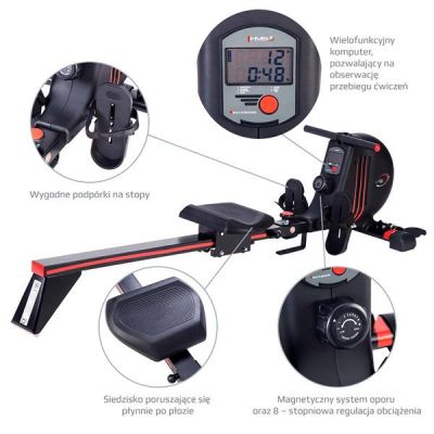 47. HMS ZM1502 magnetic rower