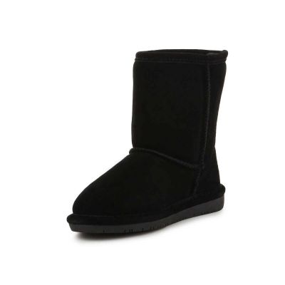 4. BearPaw Emma Youth Jr 608Y Black II Winter Boots