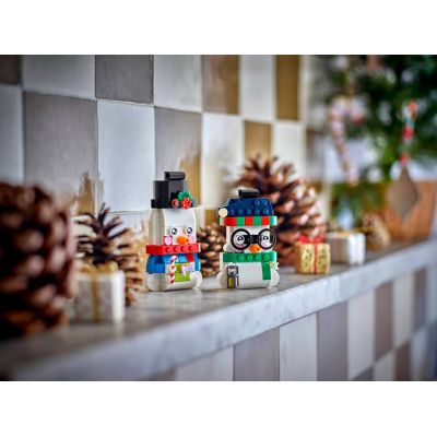 6. LEGO Other 40812 – Snowman Decorations