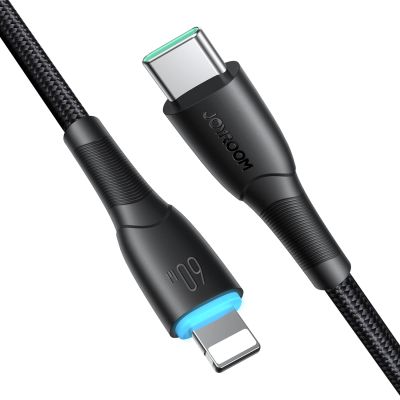 6. Joyroom Starry Series SA32-CC3 USB-C / USB-C cable 60W 1m - black
