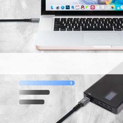 8. Wozinsky WPS-UY41S USB-C USB4 Cable 40Gb/s 240W 1m 4K - Black