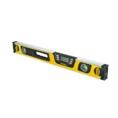 7. Stanley 0-42-063 Spirit Level 0.4m Aluminum, Black, Blue