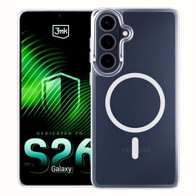 21. 3mk Armor MagCase for Samsung Galaxy S26 Pro - Transparent