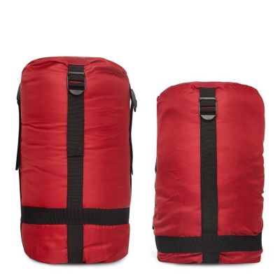 7. Campus Gattino 250 Mummy Sleeping Bag Right Red/Orange