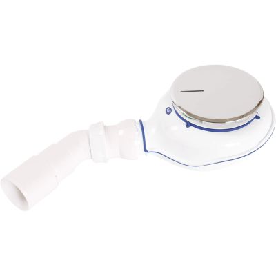 DEANTE EASY-CLEAN NHC_029C shower tray siphon cleaned from the top - chrome