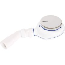 DEANTE EASY-CLEAN NHC_029C shower tray siphon cleaned from the top - chrome