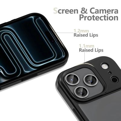 2. ]Tech-Protect MagMat Case for iPhone 17 Pro - Matte Black