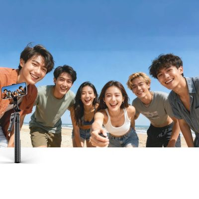 13. Selfie stick Orico SPM190 tripod 1/4" for phone camera with 360 degree rotation Bluetooth 5.2 - black