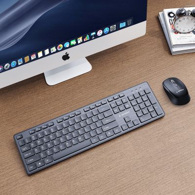 2. GEMBIRD WIRELESS KEYBOARD AND MOUSE SET, US LAYOUT, BLACK