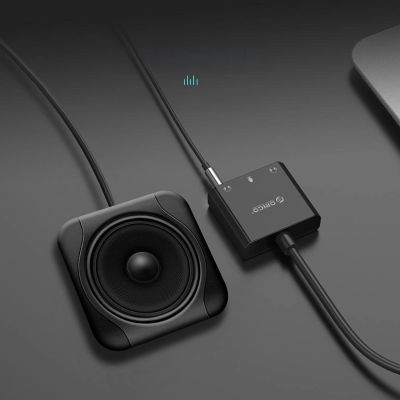 8. Orico SKT3 USB-A External Sound Card - Black
