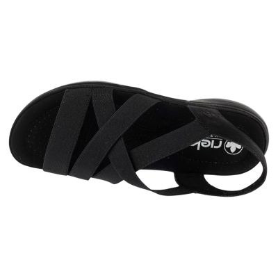 3. Rieker Sandals 64857-00 Black 36