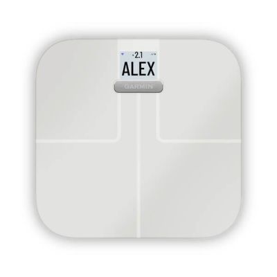 3. Garmin Index S2 Rectangle White Electronic Personal Scale