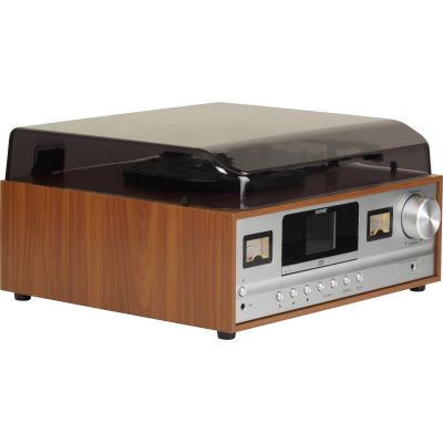 3. Denver MRD-52 Retro Stereo with Light Wood Turntable