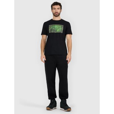 3. Men's regular printed T-shirt 4F 4FRAW25TTSHM3612-20S
