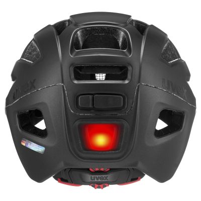 9. UVEX Finale visor bike helmet 56-61cm, black matt