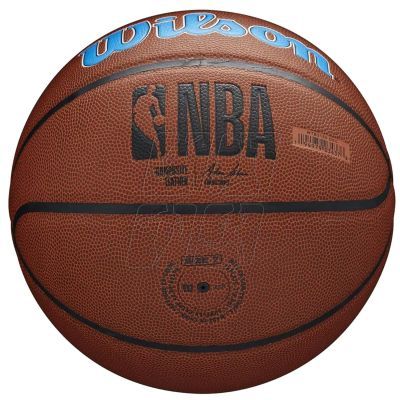 6. Wilson Team Alliance Oklahoma City Thunder Ball WTB3100XBOKC