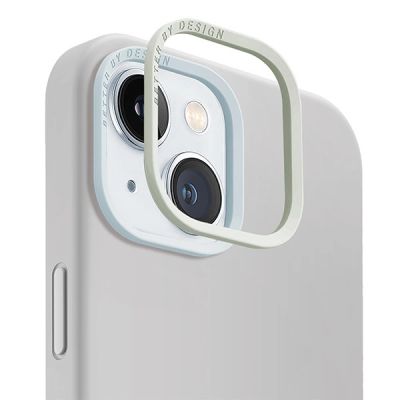 3. Uniq Lino Hue Magclick Charging case for iPhone 15 - light gray