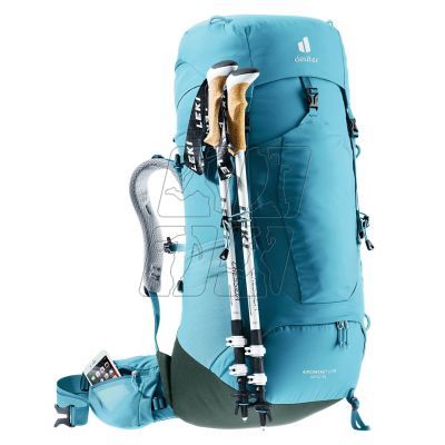 10. Deuter Aircontact Lite 45L + 10 SL 3340223-3249 Hiking Backpack