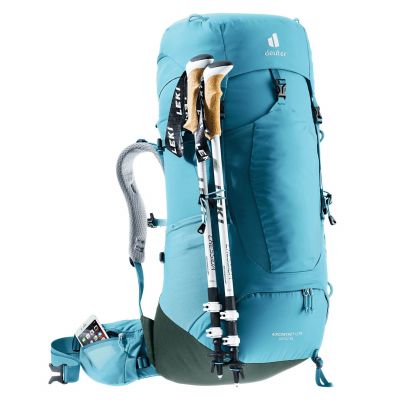 10. Deuter Aircontact Lite 45L + 10 SL Hiking Backpack 3340223-3249