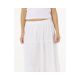 RIP CURL Oasis Broderie Maxi Skirt Women's White