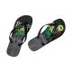 4. Ipanema Graphics Men's Flip-Flops Black and Green 83532-AP253