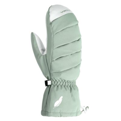 VIKING Ogama women's ski gloves, down mittens, mint 9