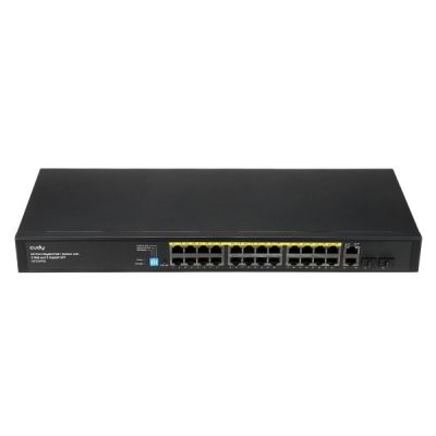 5. Cudy GS1026PS2 Switch Unmanaged Gigabit Ethernet (10/100/1000) PoE Support Black