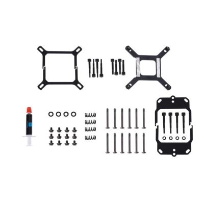 7. Alphacool T38 Processor Liquid cooling kit 12 cm Black
