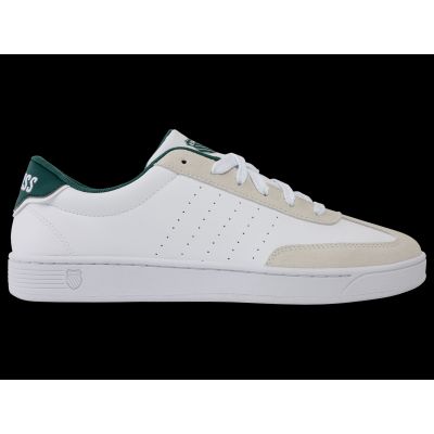 K-swiss sneakers COURT BALBOA WHITE/CLOUD DANCER/POSY GREEN-M (04735-168-M)