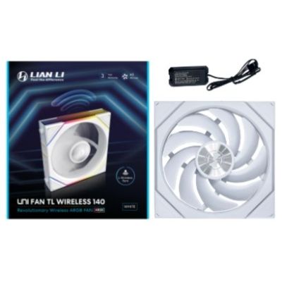 5. Lian Li Uni Fan TL Computer Case, Processor Fan 14 cm White 1 pc.