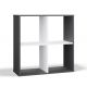 6. MALAX SHELVING 2X2 ANTHRACITE/WHITE