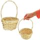 WICKED EASTER BASKET 15x23CM NATURAL