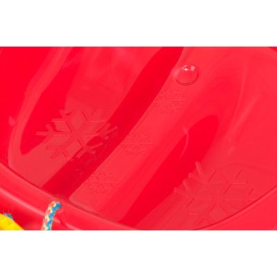 10. MINI BOBEK Plastic Sled, Red